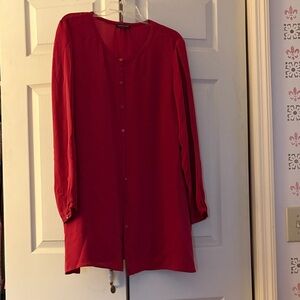 Eileen Fisher Rich Red dress